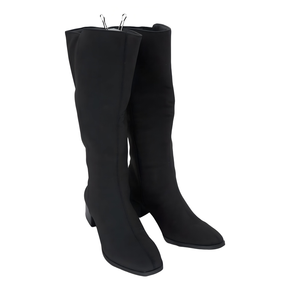 Journee Collection Tall Devri Block Heel Black Size 10XW